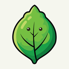 green leaf with drops