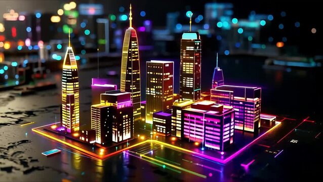 Would you like me to generate a similar descriptive string for a different city or landscape?