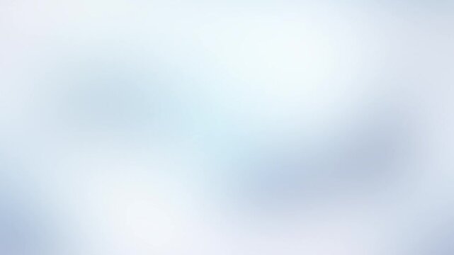 Bright white and light blue abstract gradient loop with clean moving waves and fresh glowing textures. Perfect for video projects, background design or wallpaper
