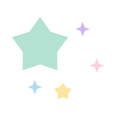Obraz premium star pattern element