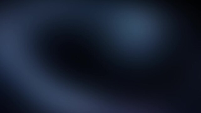 Deep black and dark grey abstract loop with subtle glowing liquid waves and tech textures. Perfect for video projects, background design or wallpaper