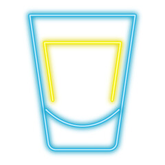 Neon Shot Glass