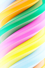 Obraz premium 3d illustration of a classic abstract gradient background with lines. PRint from the waves. Modern graphic texture. Geometric pattern.