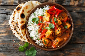 Punjabi kofta sabji beautifully served in a bowl