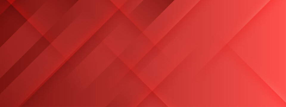 Elegant red background with overlapping diagonal geometric shapes and subtle gradients