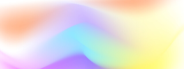 Obraz premium Fluid and dreamy abstract background with soft transitions of purple