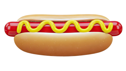 Hot Dog with Mustard