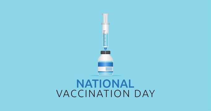 national vaccination day motion video, ideal for national vaccination day celebration