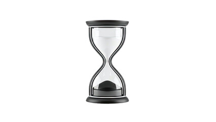 Modern Hourglass with Water and Sand