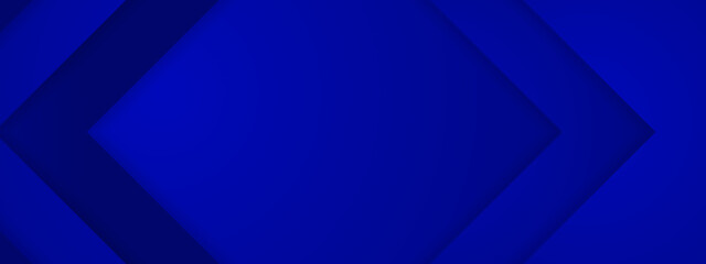 Obraz premium Modern blue background featuring deep navy and royal blue chevron layers with subtle shadows