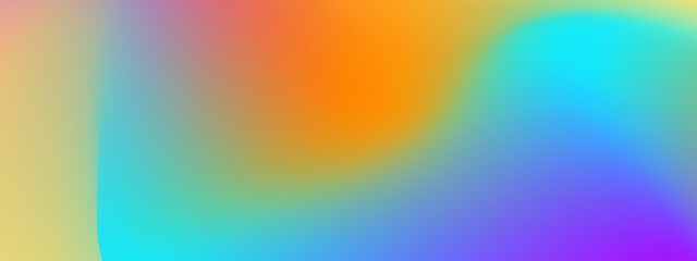 Obraz premium Abstract blurred background with a mix of orange blue and purple smooth transitions