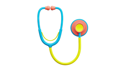 Colorful Children's Stethoscope Toy