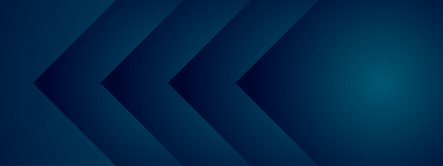 Obraz premium Dark navy blue abstract background with repeating chevron or arrow geometric shapes
