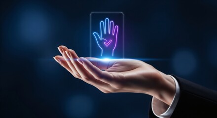 Biometric hand print identification system for secure identity verification and digital access control