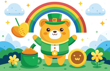 Obraz premium Celebrating st. patrick's day