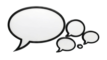 Group of Speech Bubbles