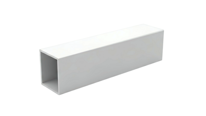 Gray square hollow tube