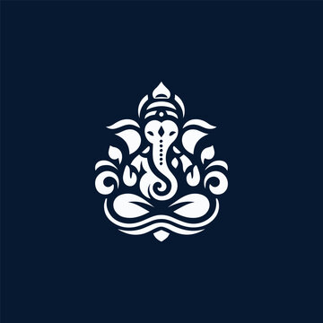 Ganesha God Logo