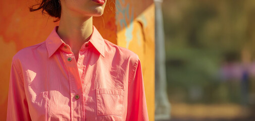 Pink soft serve swirl with sugar crystals on teal surface. Teal and pink bokeh background for food marketing. Panoramic banner for metaverse design and social media. Digital food art concept.