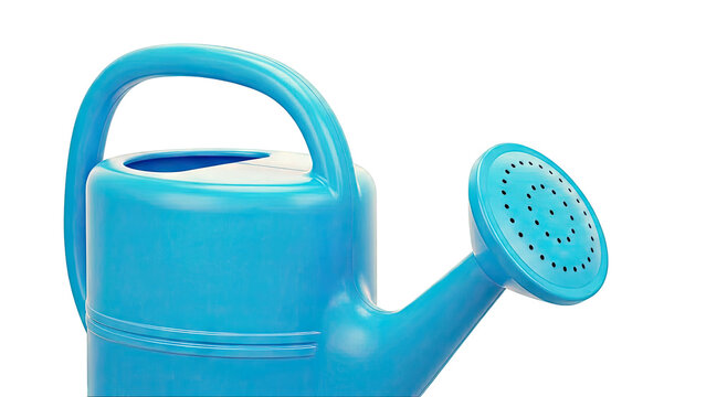 Blue Watering Can