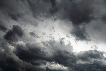 Obraz premium The Brooding Summer Storm Sky