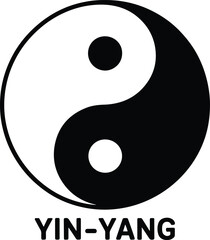 Yin Yang Symbol Traditional Chinese Philosophy Balance