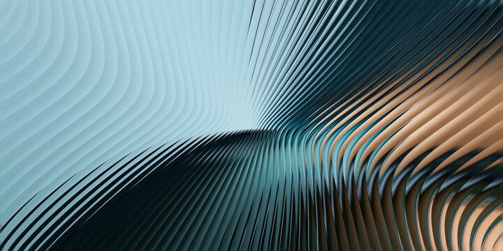 Fractal Glass Design Creates a Smooth Abstract Look