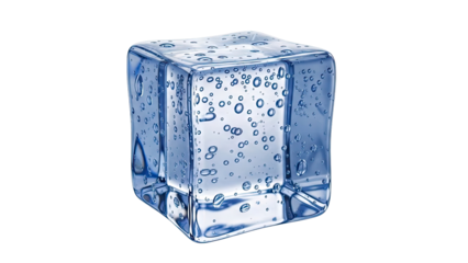 Ice Cube with Bubbles