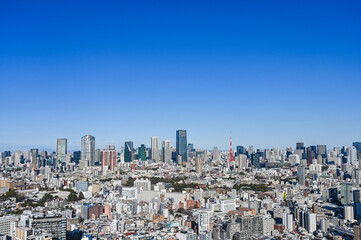 日本東京の都市風景