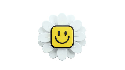 Happy Flower Icon