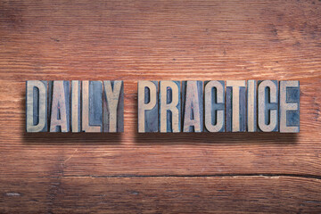 daily practice wood
