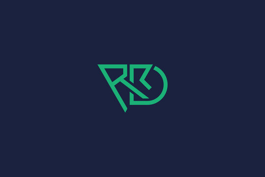 letter rrd logo icon design template with vector inspiration logo simple design