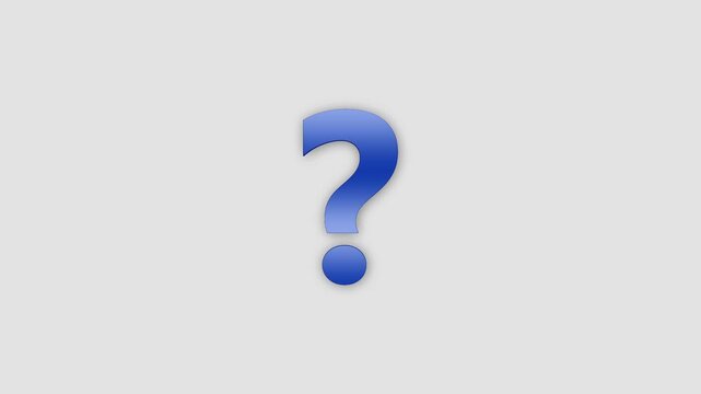 Blue question mark symbol on gray background inquiry confusion query inquiry symbol confusion sign query gray background