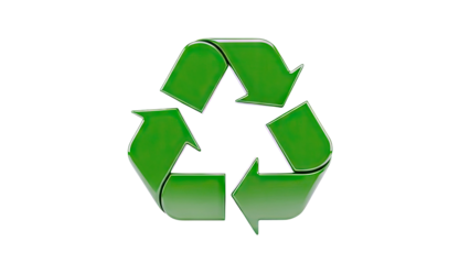 Green Recycling Symbol