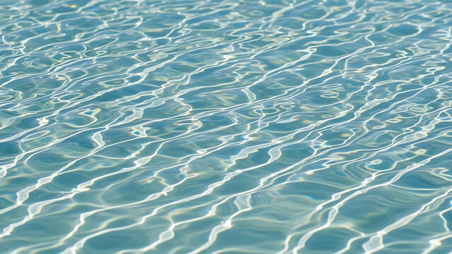 Ripples on serene water surface viewed from above, capturing natural light reflections and undulating waves, Whisk pattern visible, File reference Whisk_0d9d5e89e9e186a855b4eb3a84190364dr.png