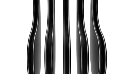 Abstract Black and White Vertical Stripes Pattern
