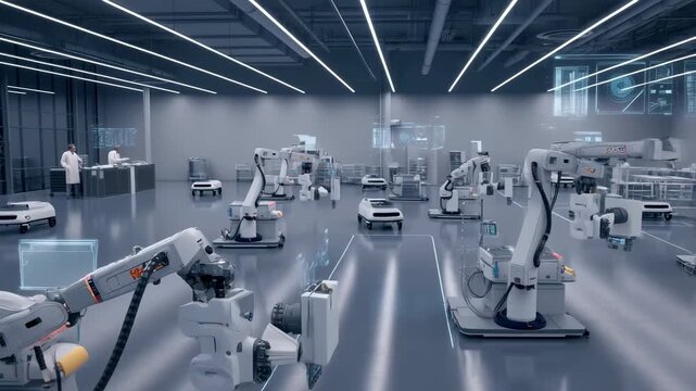 AI Robotics & Smart Automation: Inside the Futuristic Smart Factory