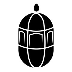 Celebrating Ramadhan with lantern, faith, spirituality, culture, and community in a festive illustration