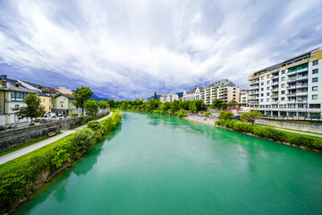 View The Drau River Villach
