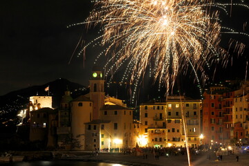 Camogli Liguria New Year's Eve 2025 2026 fireworks