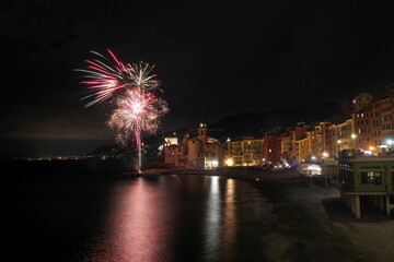 Camogli Liguria New Year's Eve 2025 2026 fireworks