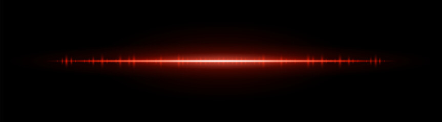 Sharp glowing horizontal line with a vivid flare center. Perfect for tech design, overlays, digital compositions, and motion graphics.