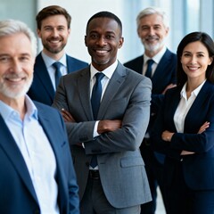 Fototapeta premium confident business team
