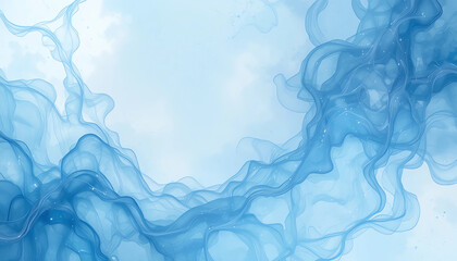 Soft pastel blue abstract background, minimal style, high resolution
