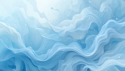 Obraz premium Soft pastel blue abstract background, minimal style, high resolution