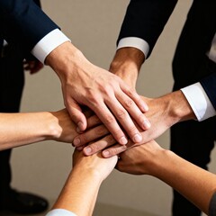 business people shaking hands