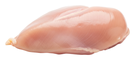 Cooking chicken breast healthy recipe kitchen food bright lighting isolated on transparent background