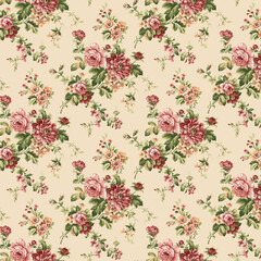 seamless pattern with flowers