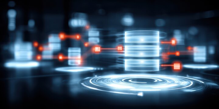 a connected server relies on networking to unify database info while monitor tools add a personal touch