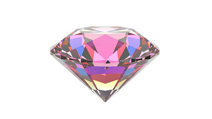 Prismatic Diamond Gemstone